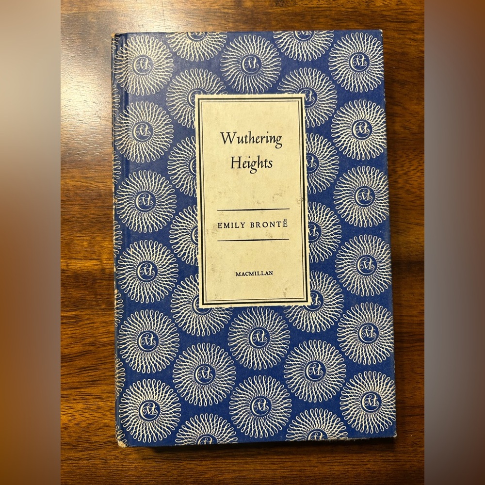 🌟 3/$30 Vintage 1960 Wuthering Heights Emily Brontë Macmillan Canada Study Editi